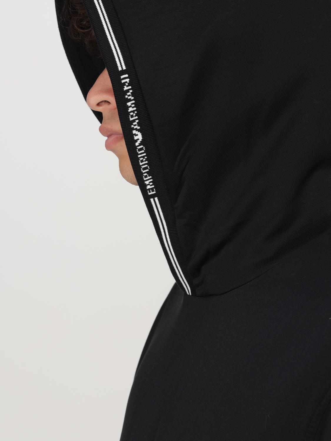 EMPORIO ARMANI SWEATSHIRT: Sweatshirt men Emporio Armani, Black - Img 3