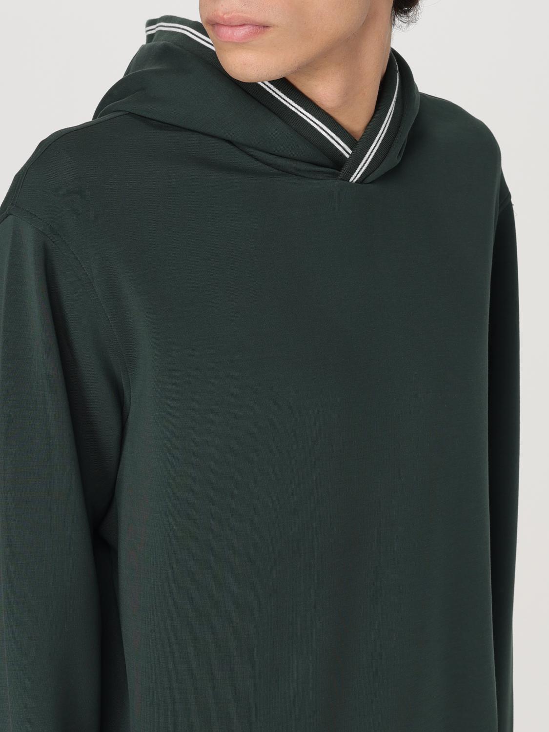 EMPORIO ARMANI SWEATSHIRT: Sweatshirt men Emporio Armani, Green - Img 3