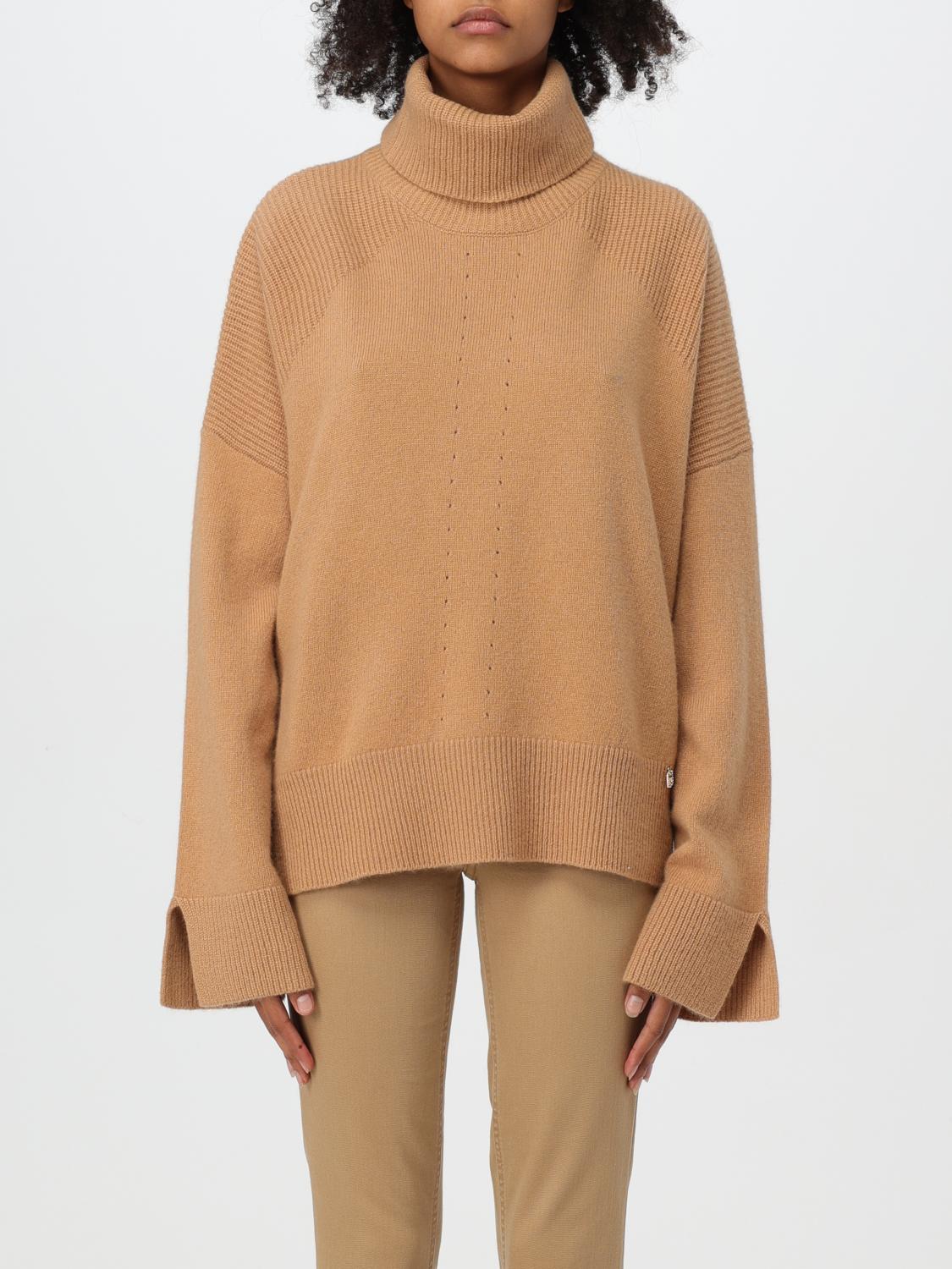 LIU JO SWEATER: Sweater woman Liu Jo, Camel - Img 1