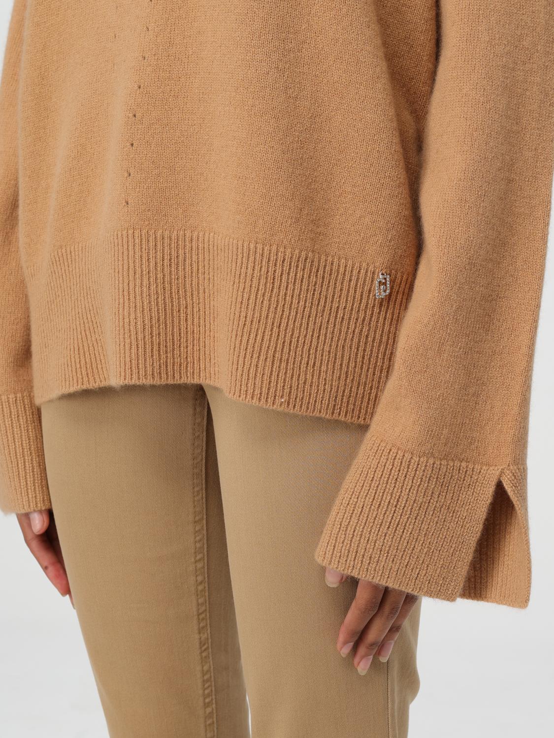 LIU JO SWEATER: Sweater woman Liu Jo, Camel - Img 3