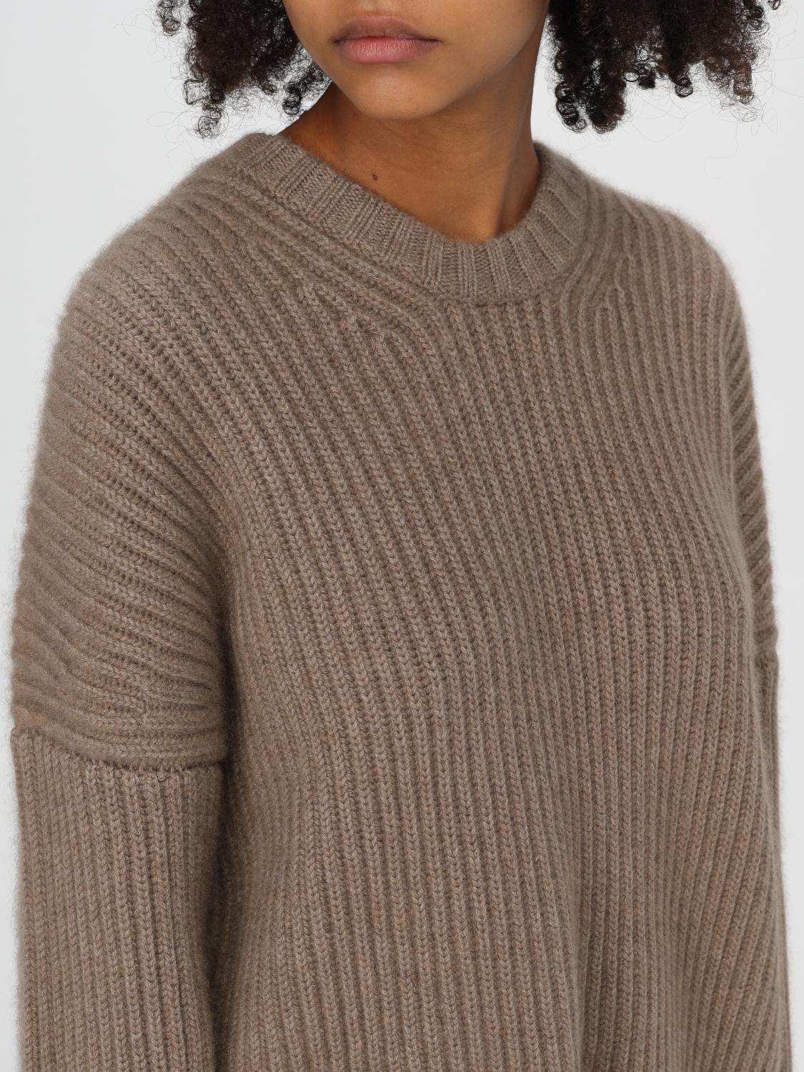 KHAITE MAGLIA: Pullover Khaite in cashmere , Beige - Img 4