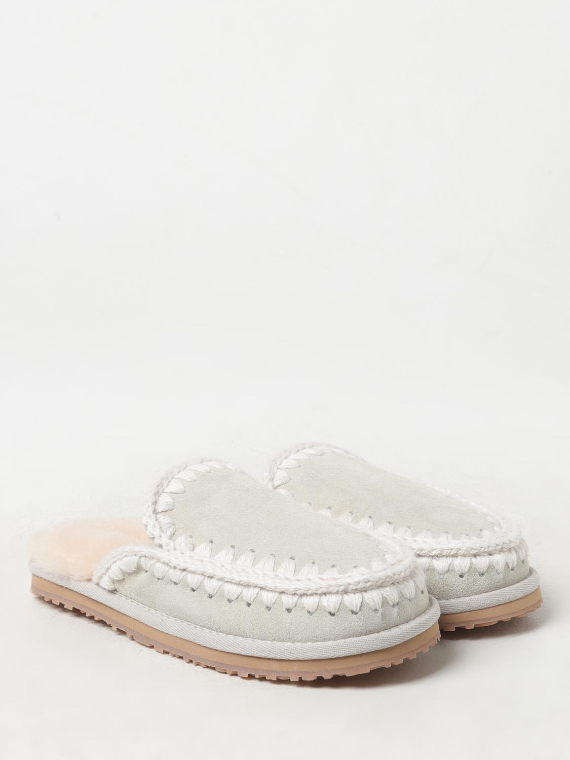 MOU CHAUSSURES PLATES: Chaussures femme Mou, Argent - Img 2