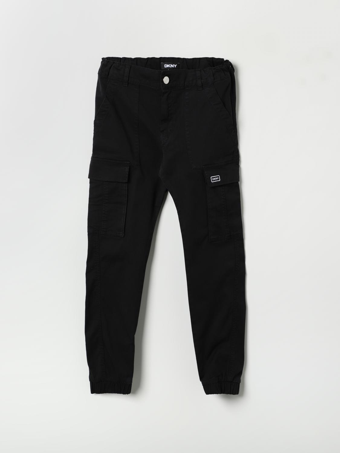 DKNY PANTS: Pants kids Dkny, Black - Img 1