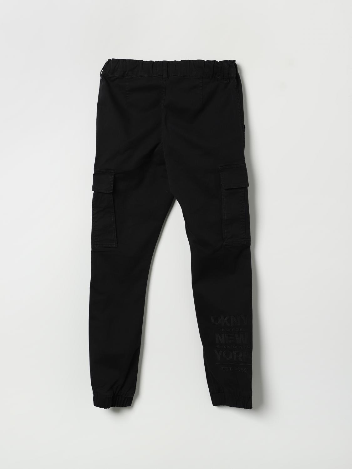 DKNY PANTS: Pants kids Dkny, Black - Img 2