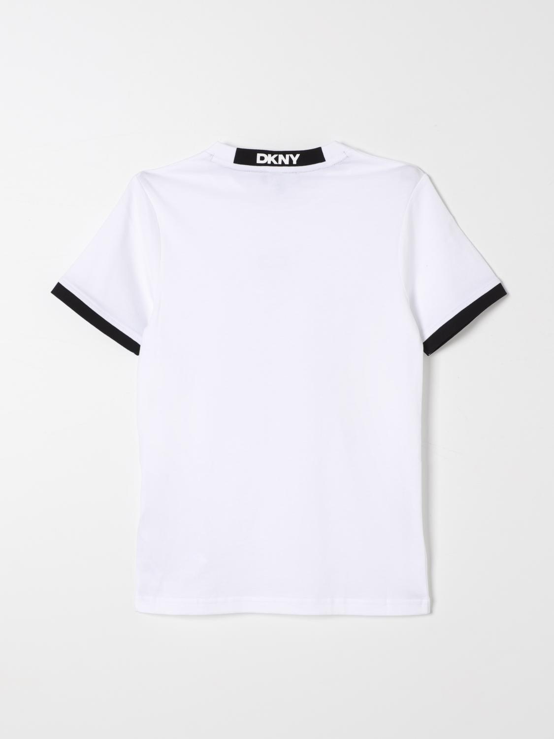 DKNY T-SHIRT: T-shirt kids Dkny, White - Img 2