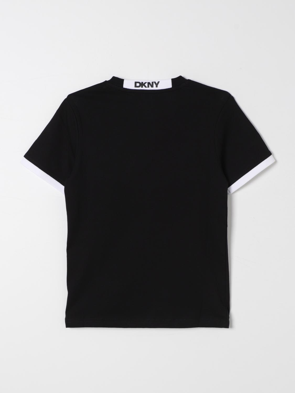 DKNY T-SHIRT: T-shirt kids Dkny, Black - Img 2