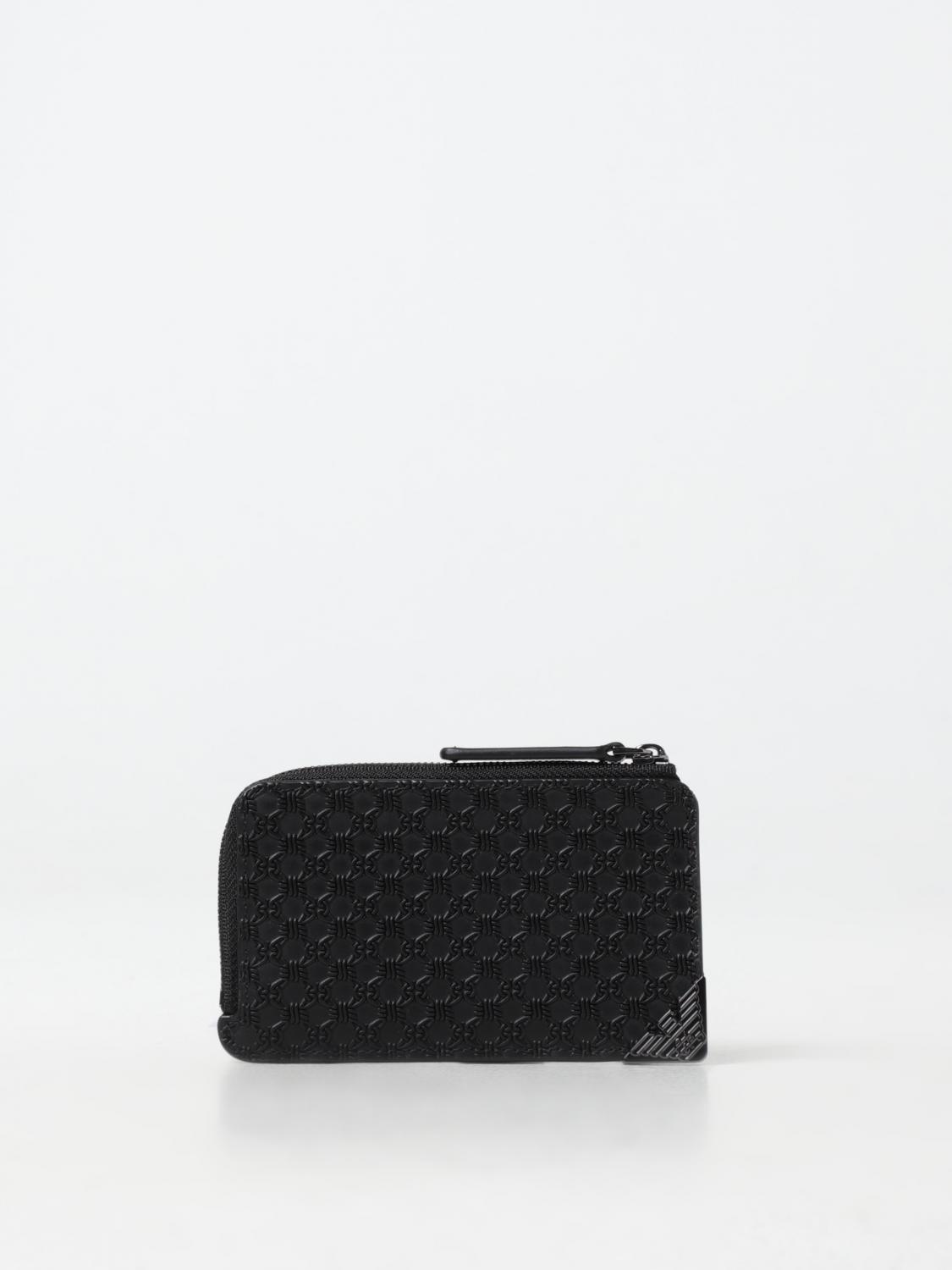 EMPORIO ARMANI WALLET: Wallet men Emporio Armani, Black - Img 1