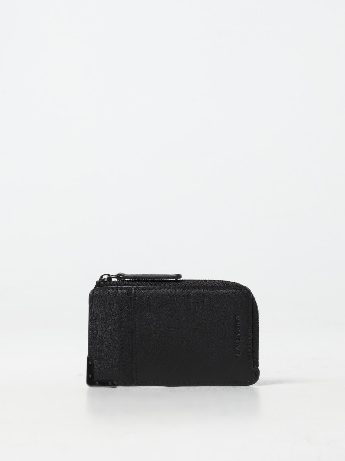 EMPORIO ARMANI WALLET: Wallet men Emporio Armani, Black - Img 2