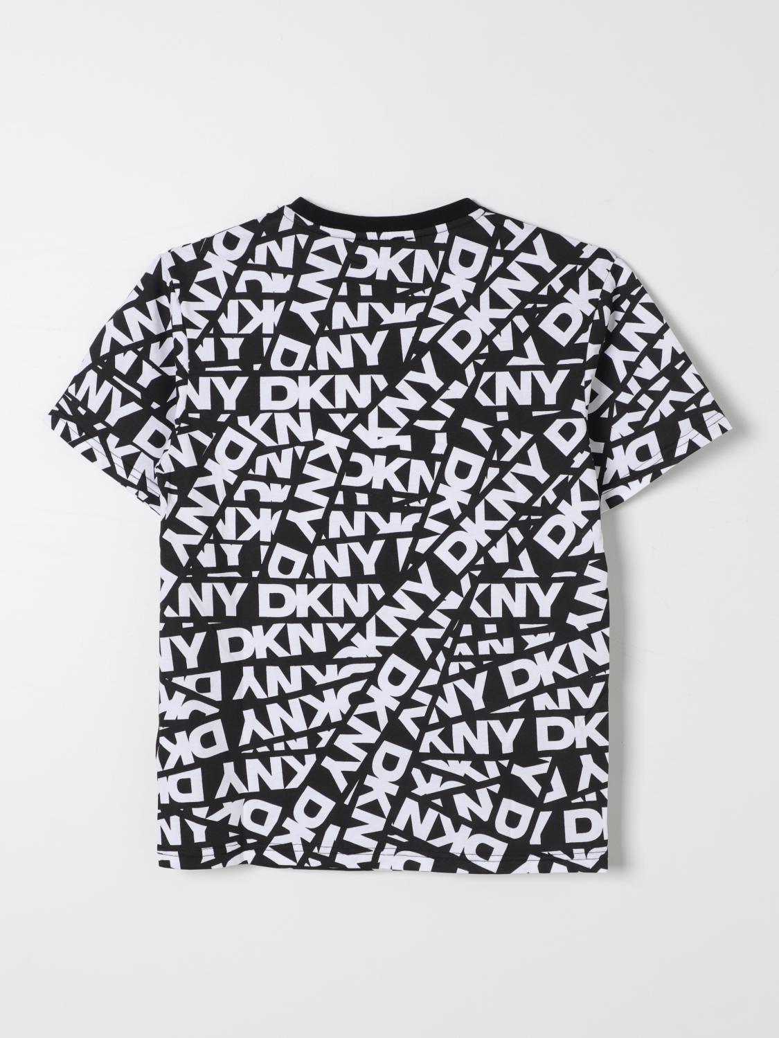 DKNY T-SHIRT: T-shirt kids Dkny, Black - Img 2