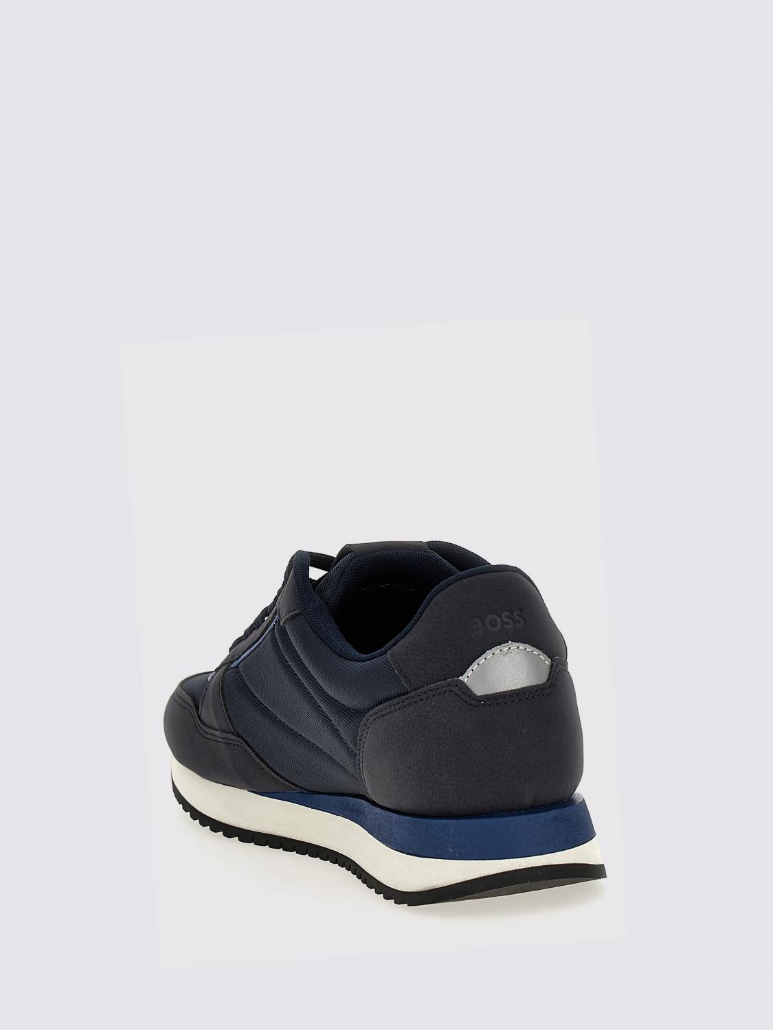 BOSS SNEAKERS: Sneakers men Boss, Blue - Img 2