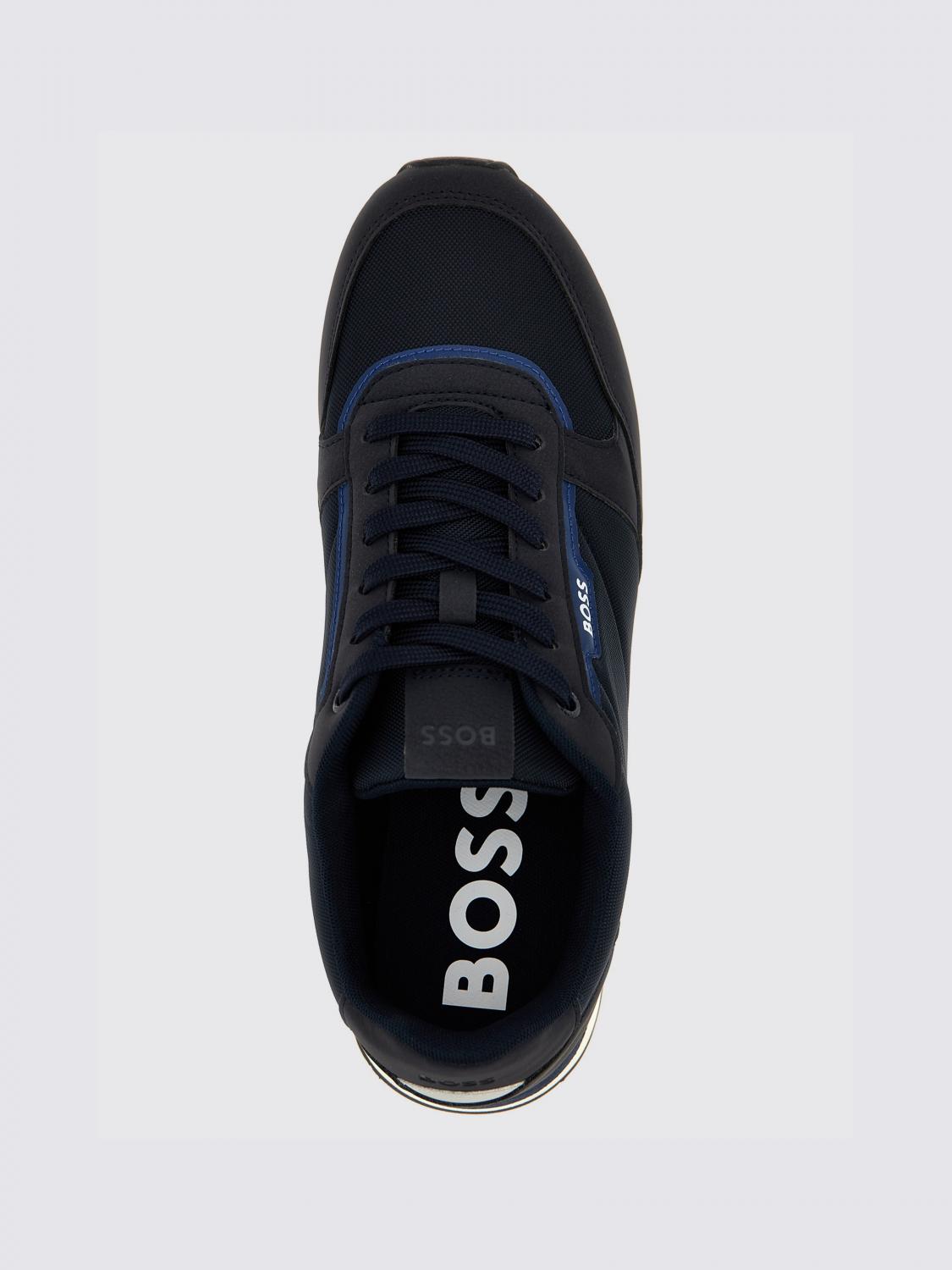 BOSS SNEAKERS: Sneakers men Boss, Blue - Img 3