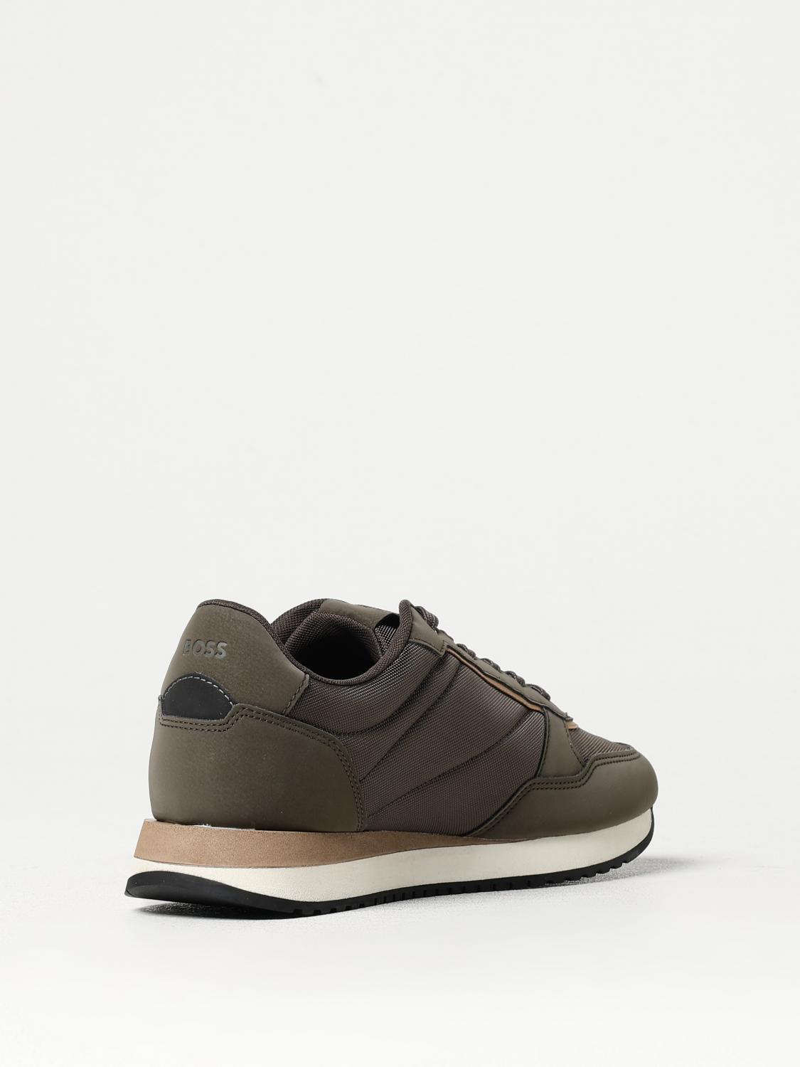 BOSS SNEAKERS: Sneakers men Boss, Green - Img 3