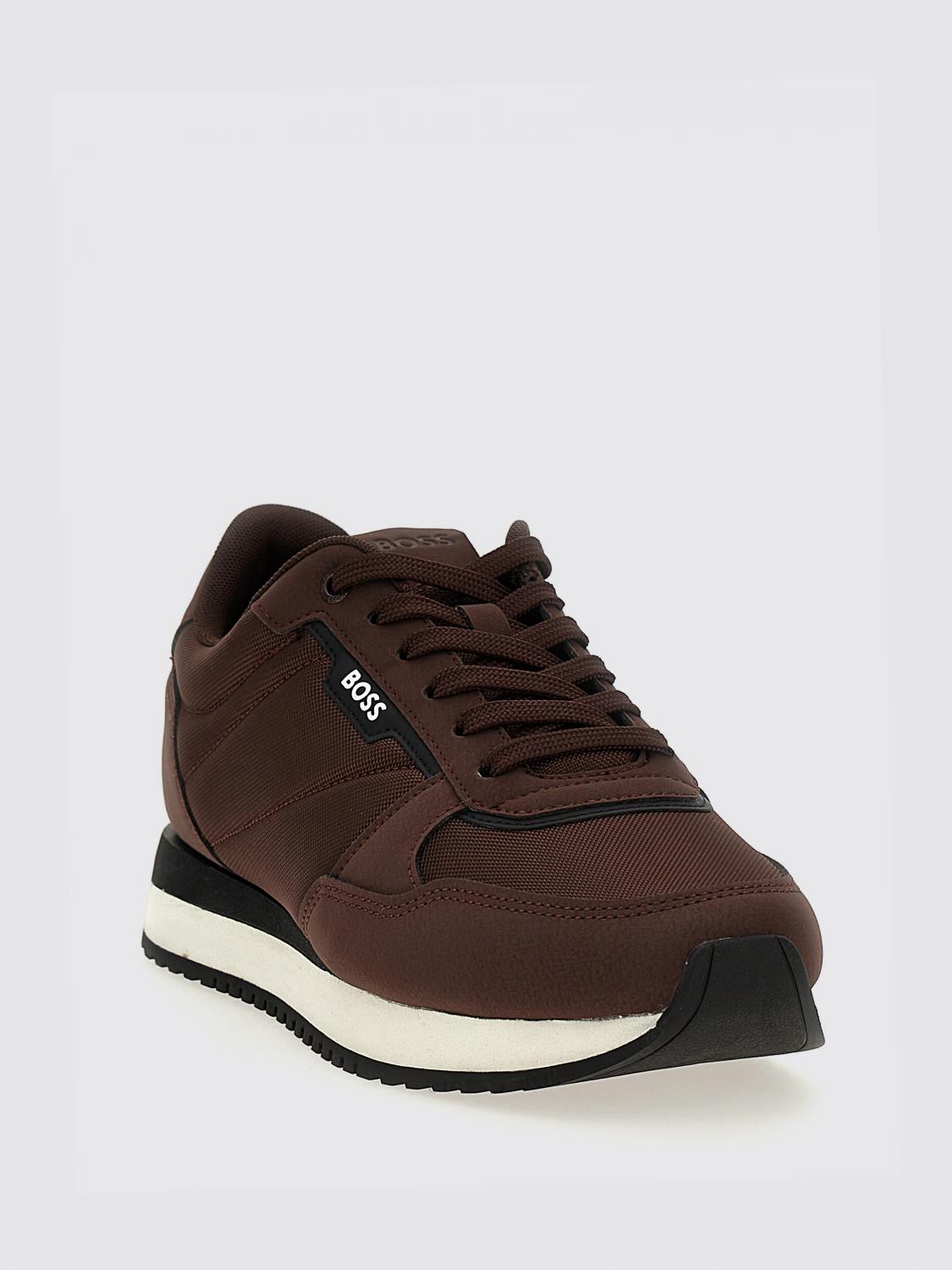 BOSS SNEAKERS: Sneakers men Boss, Burgundy - Img 2