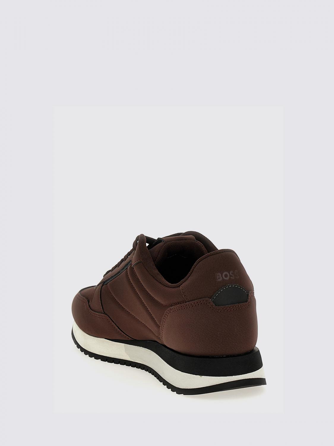 BOSS SNEAKERS: Sneakers men Boss, Burgundy - Img 3