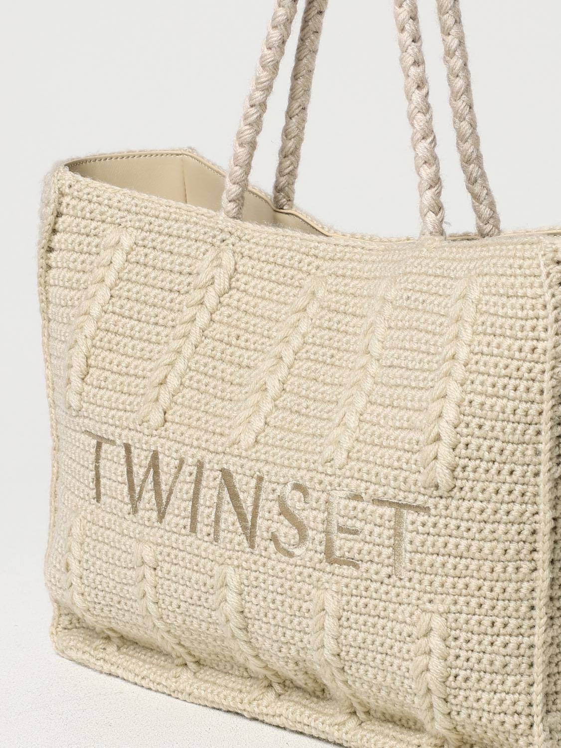 TWINSET SHOULDER BAG: Shoulder bag woman Twinset, White - Img 3