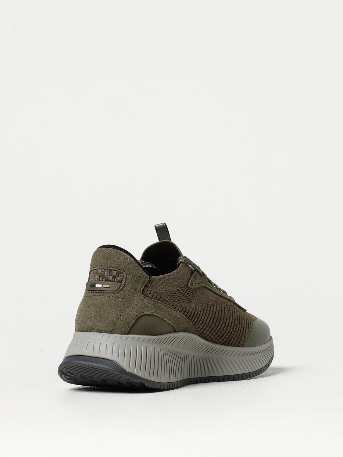 BOSS SNEAKERS: Sneakers men Boss, Green - Img 3