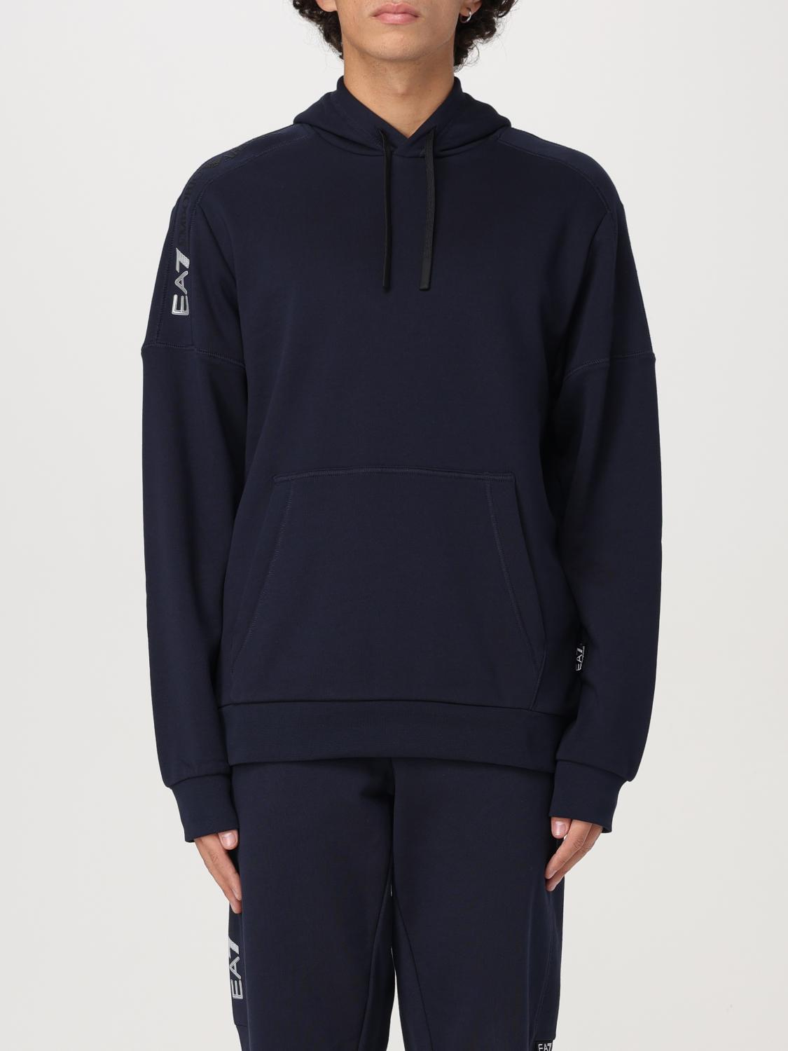 EA7 SUDADERA: Sudadera hombre Ea7, Azul Oscuro - Img 1