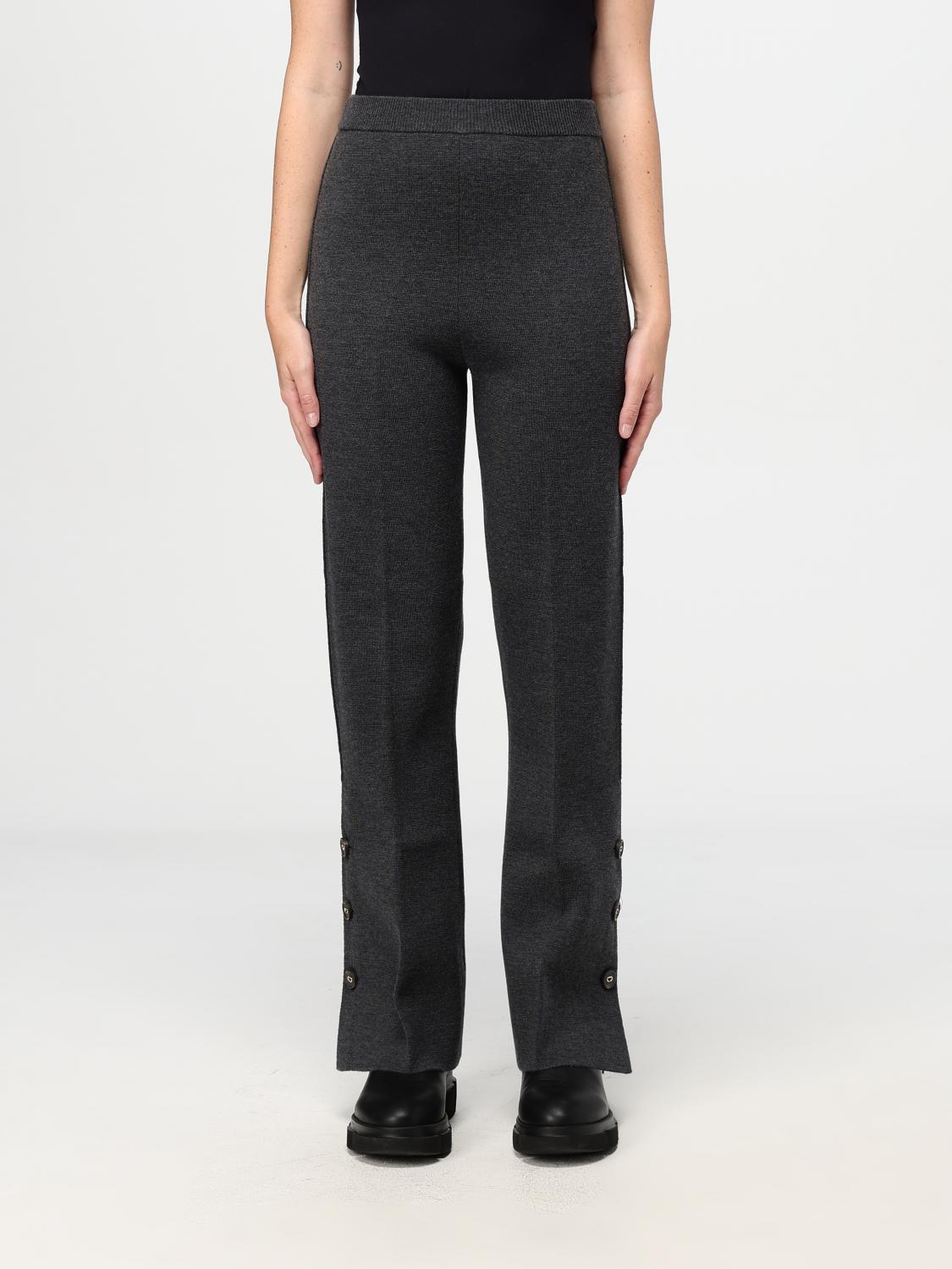 TWINSET PANTS: Pants woman Twinset, Grey - Img 1