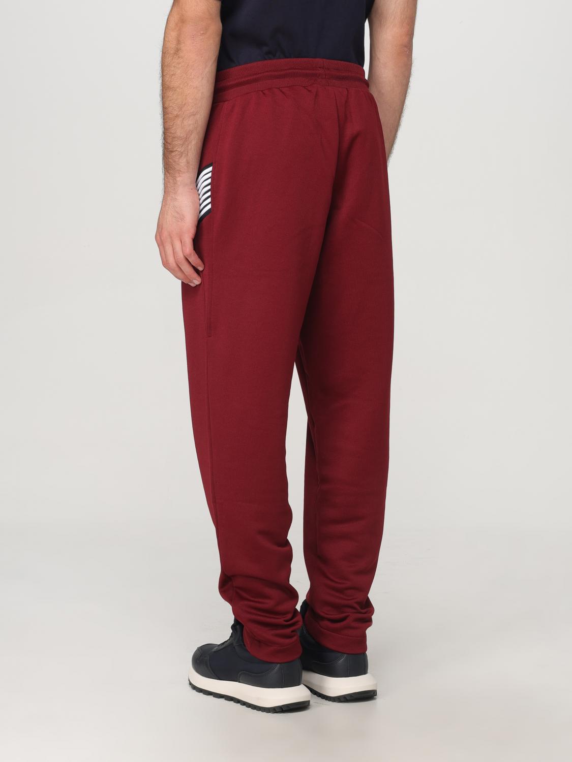 EA7 PANTS: Pants men Ea7, Red - Img 3