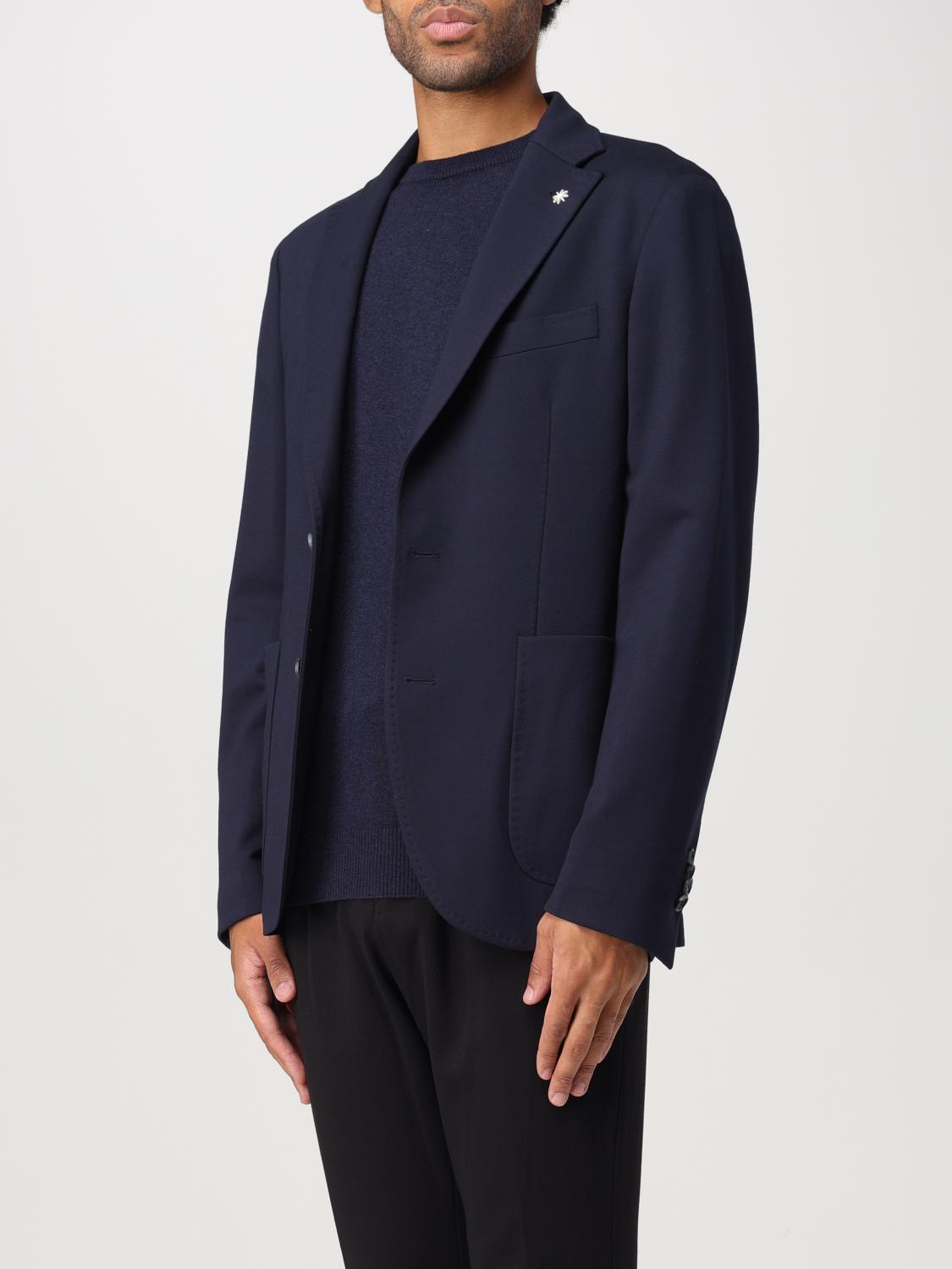 MANUEL RITZ BLAZER: Blazer men Manuel Ritz, Blue - Img 3