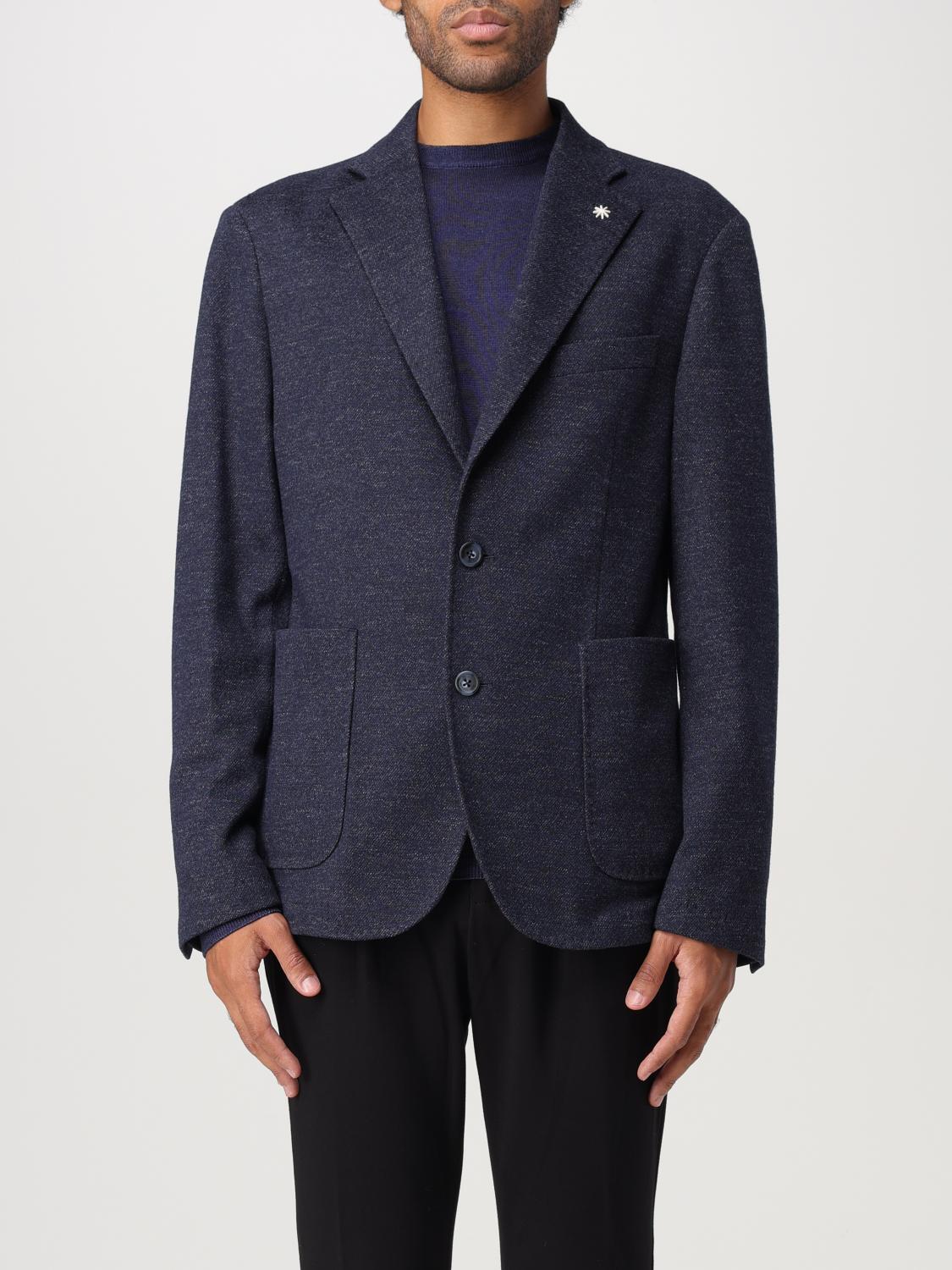 Giglio Blazer Manuel Ritz in lana e cotone