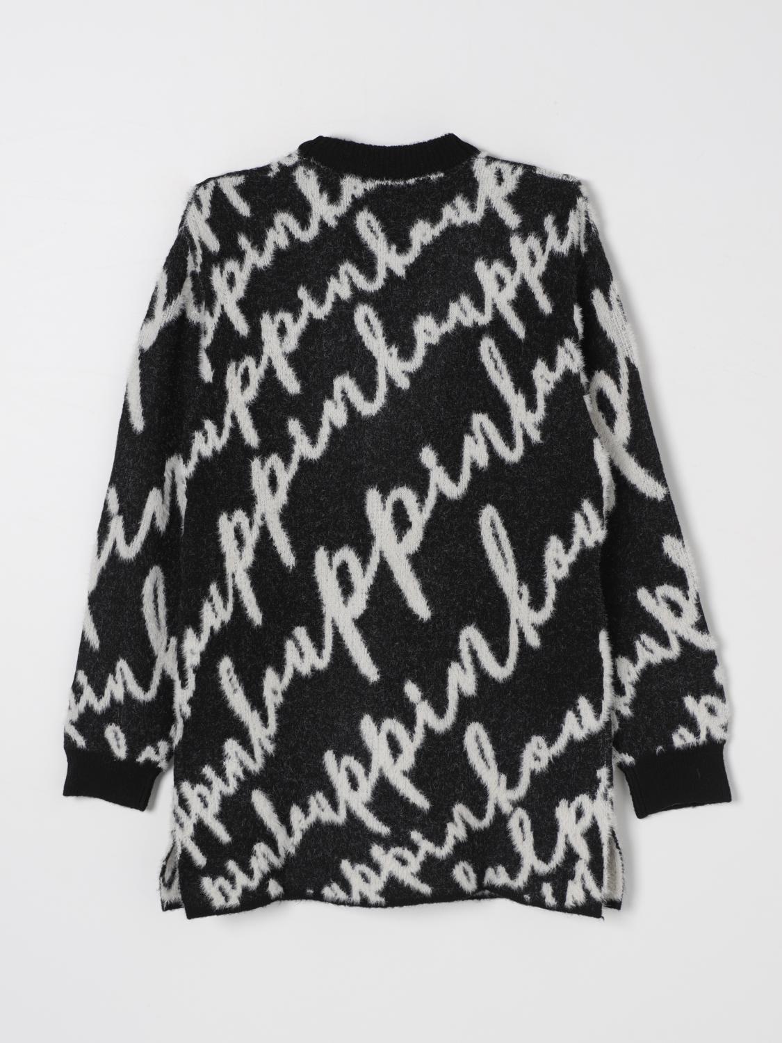 PINKO MAGLIA: Cardigan a v logato Pinko, Nero - Img 2