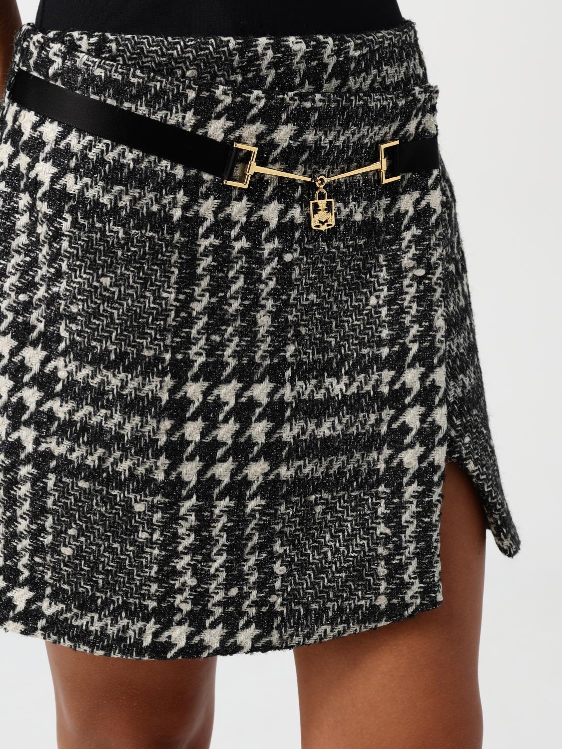 ELISABETTA FRANCHI SKIRT: Skirt woman Elisabetta Franchi, Butter - Img 3