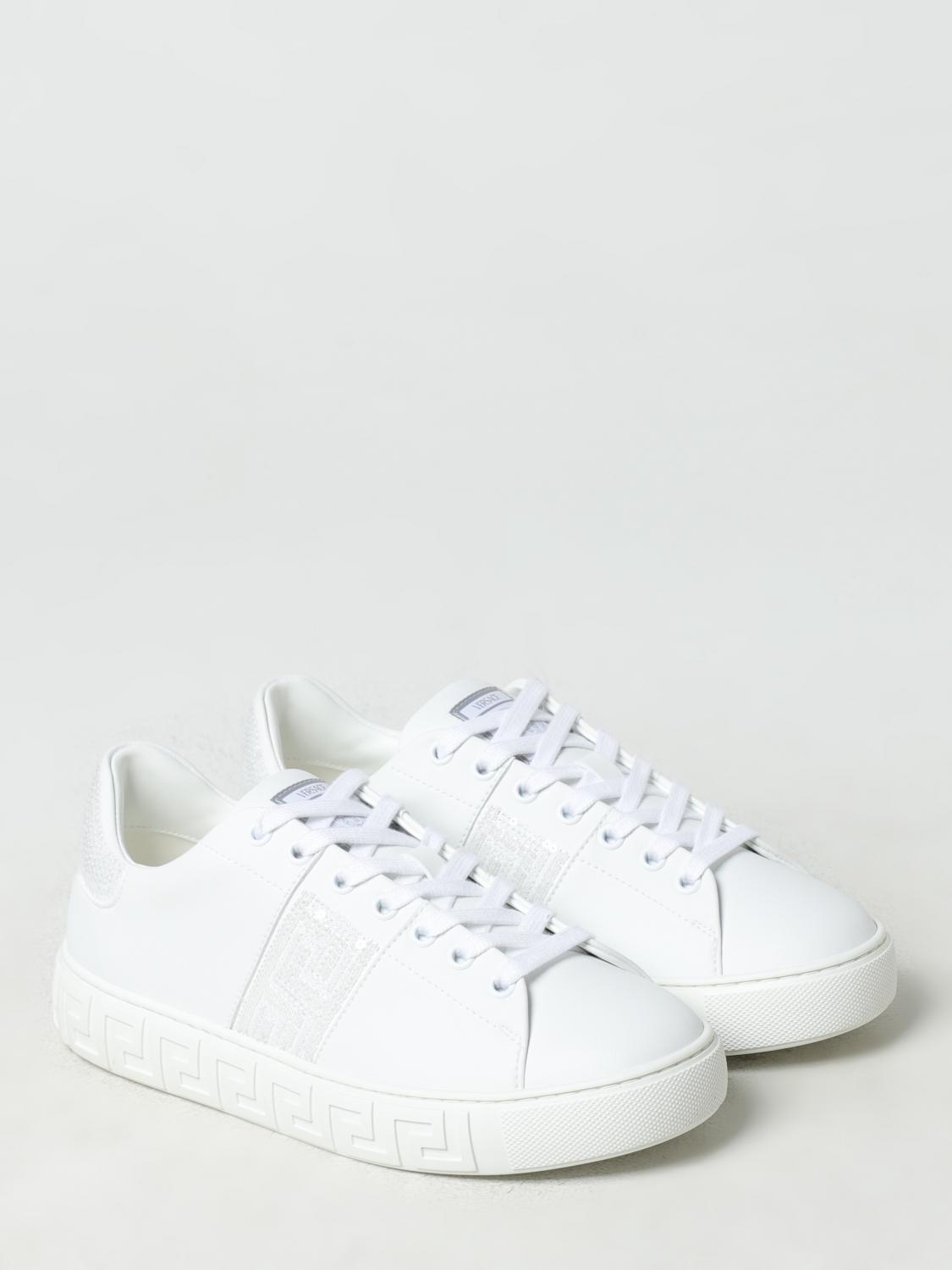 VERSACE SNEAKERS: Sneakers woman Versace, White - Img 2