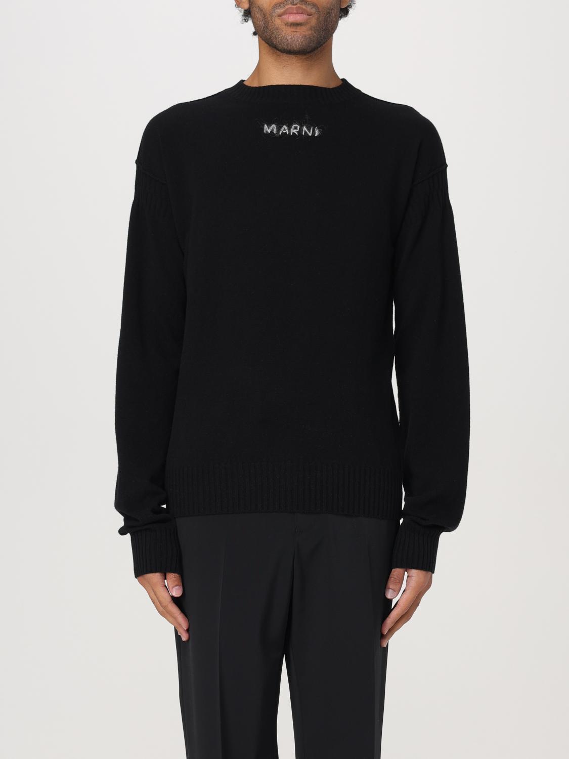 MARNI SWEATER: Sweater men Marni, Black - Img 1