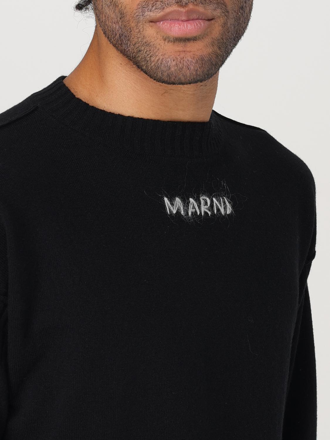 MARNI SWEATER: Sweater men Marni, Black - Img 4