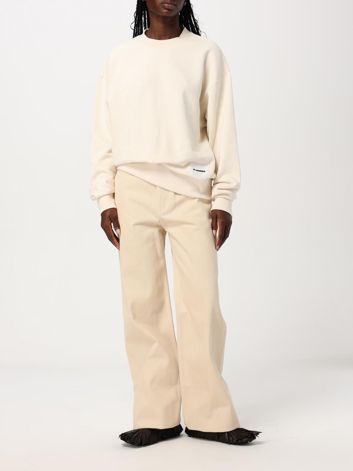 JIL SANDER PANTS: Pants woman Jil Sander, Ivory - Img 2