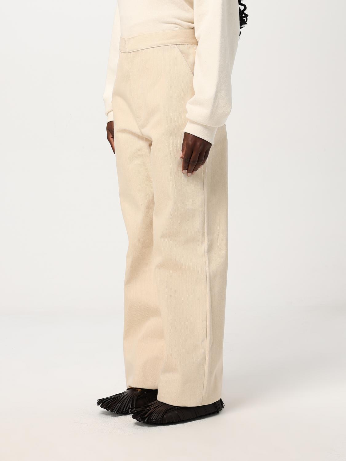 JIL SANDER PANTS: Pants woman Jil Sander, Ivory - Img 4