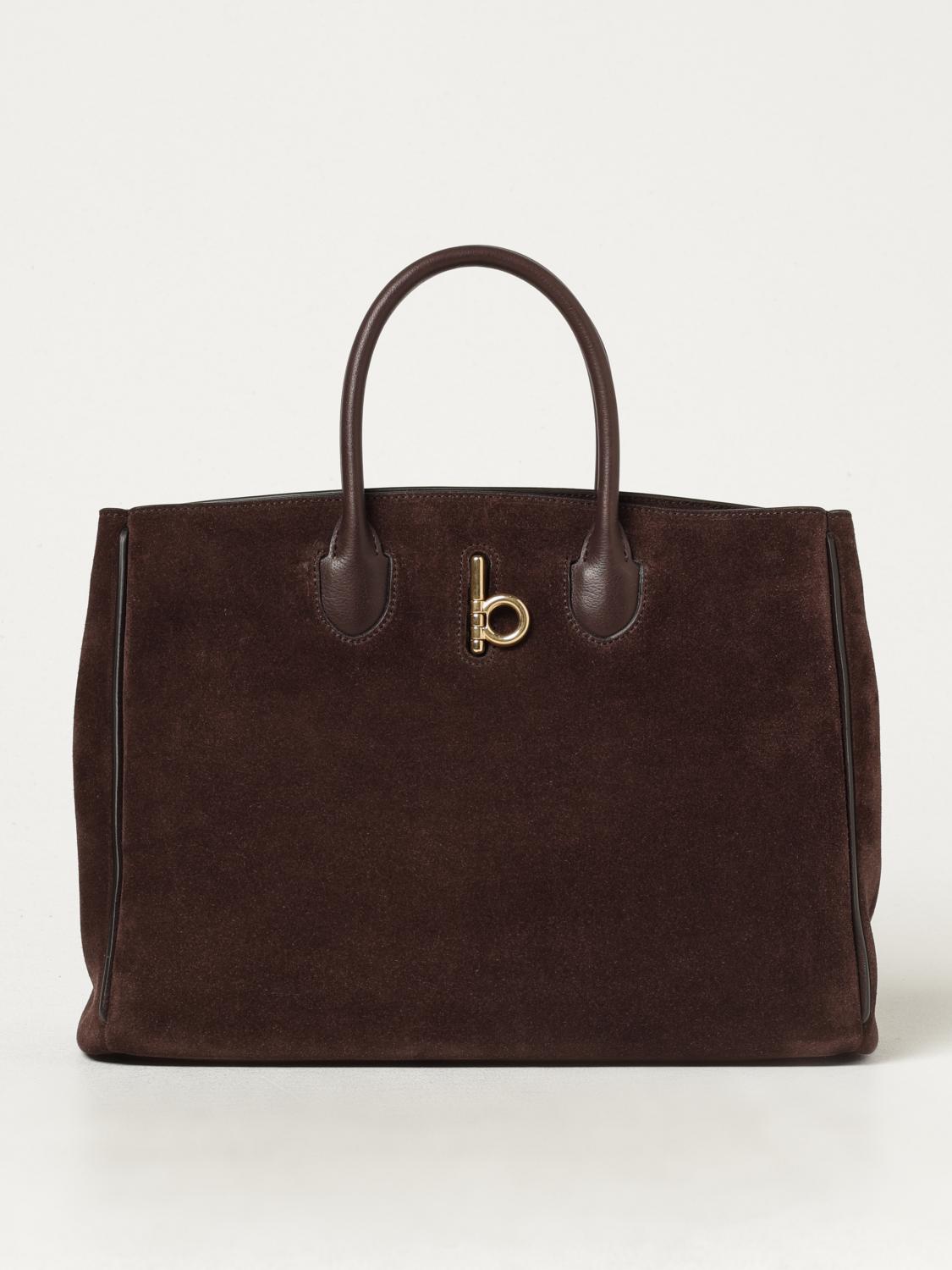 BURBERRY HANDBAG: Shoulder bag woman Burberry, Brown - Img 1