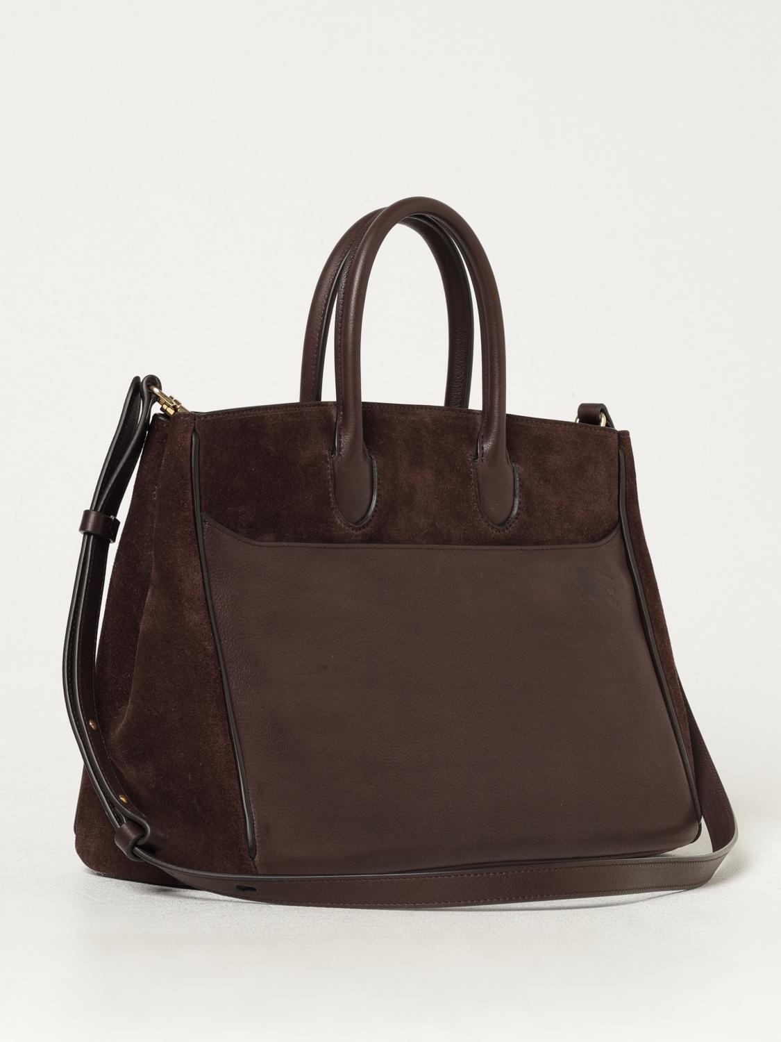 BURBERRY HANDBAG: Shoulder bag woman Burberry, Brown - Img 3