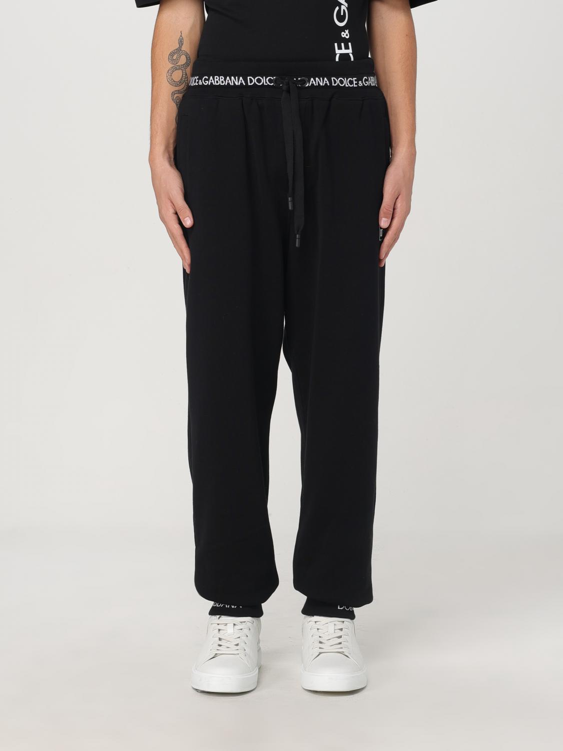 DOLCE & GABBANA PANTS: Pants men Dolce & Gabbana, Black - Img 1