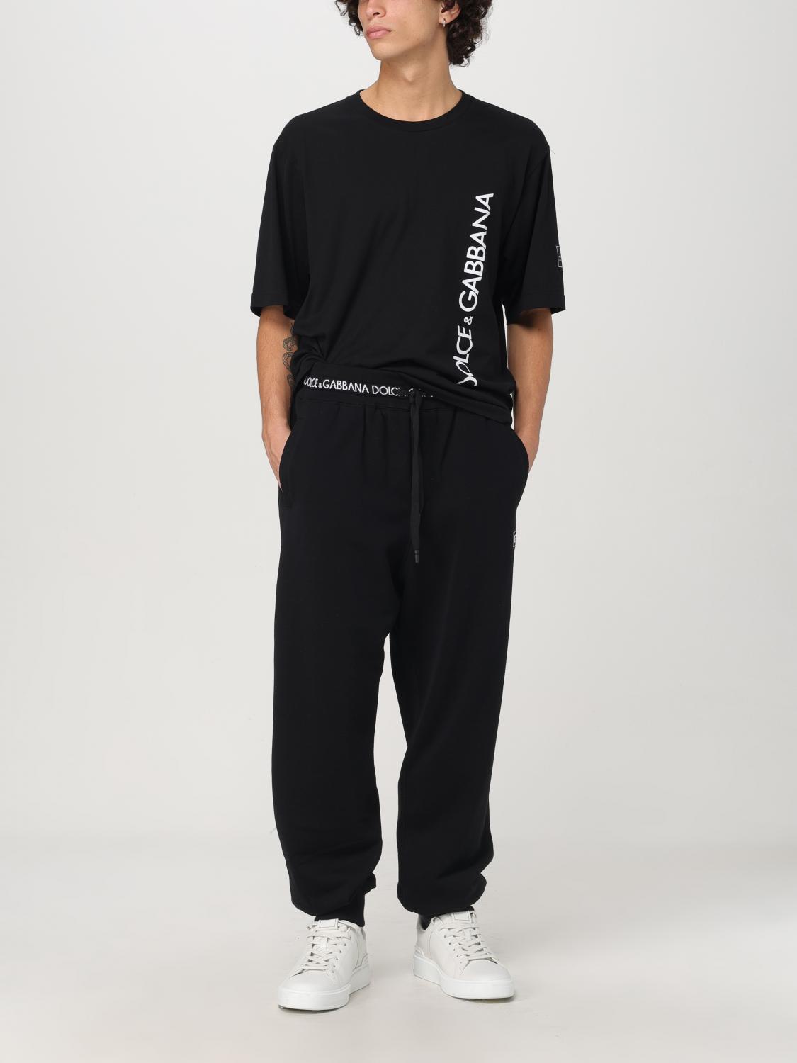 DOLCE & GABBANA PANTS: Pants men Dolce & Gabbana, Black - Img 2