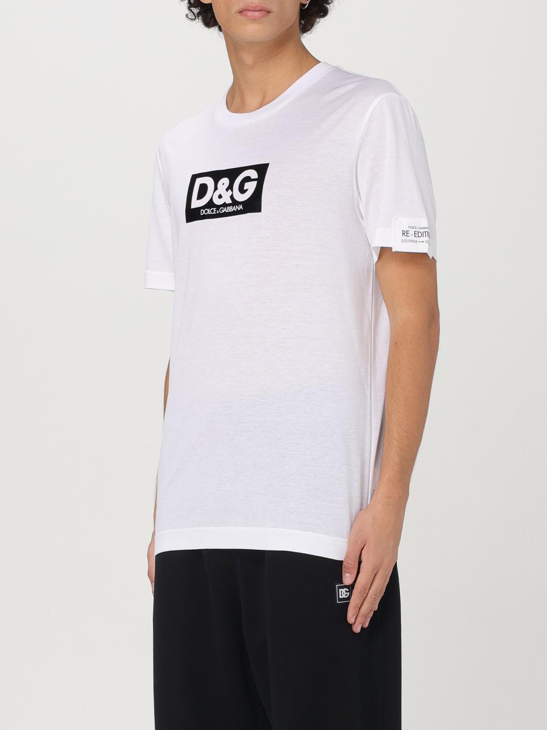 DOLCE & GABBANA T-SHIRT: Polo shirt men Dolce & Gabbana, White - Img 3