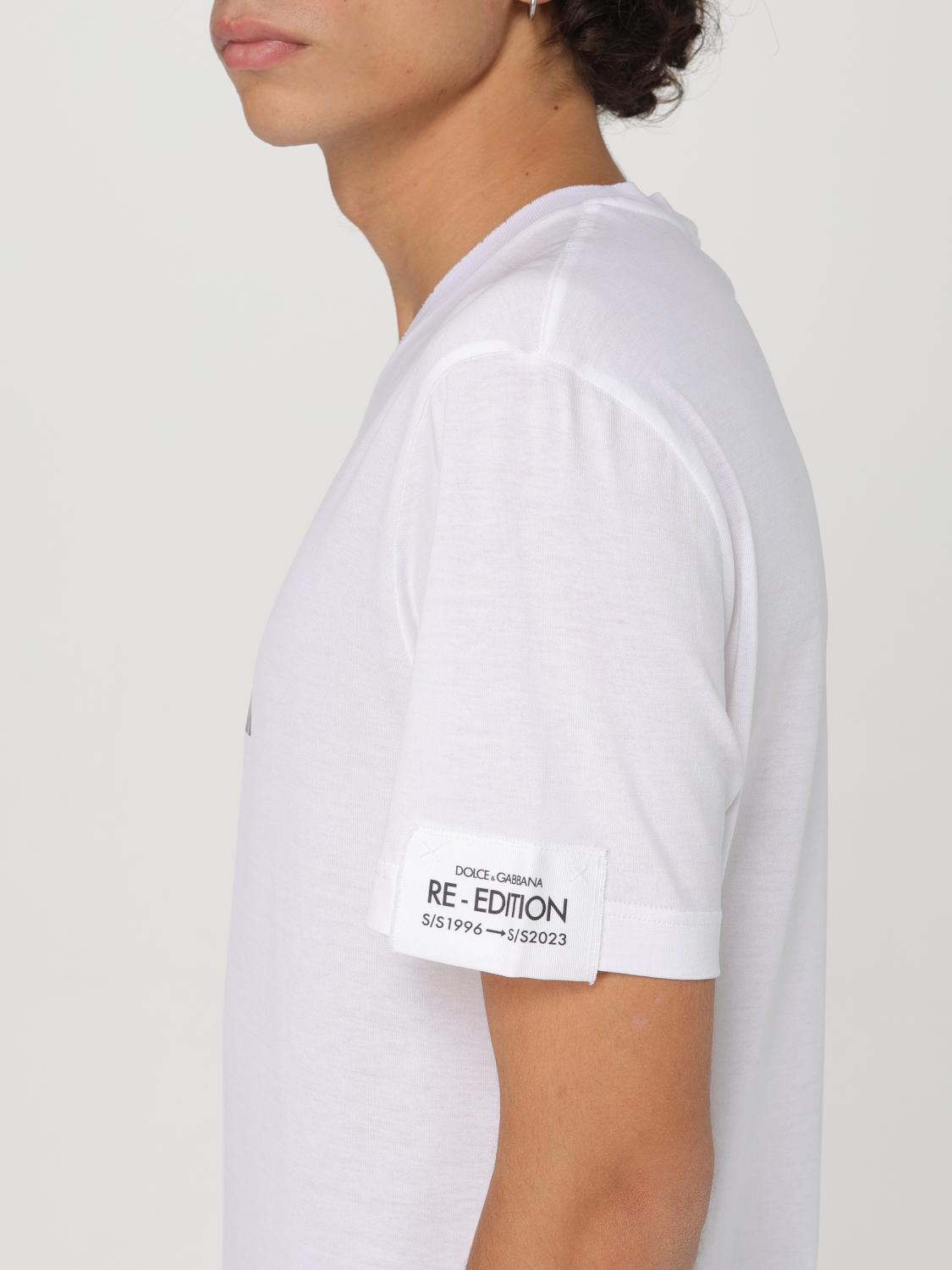 DOLCE & GABBANA T-SHIRT: Polo shirt men Dolce & Gabbana, White - Img 4