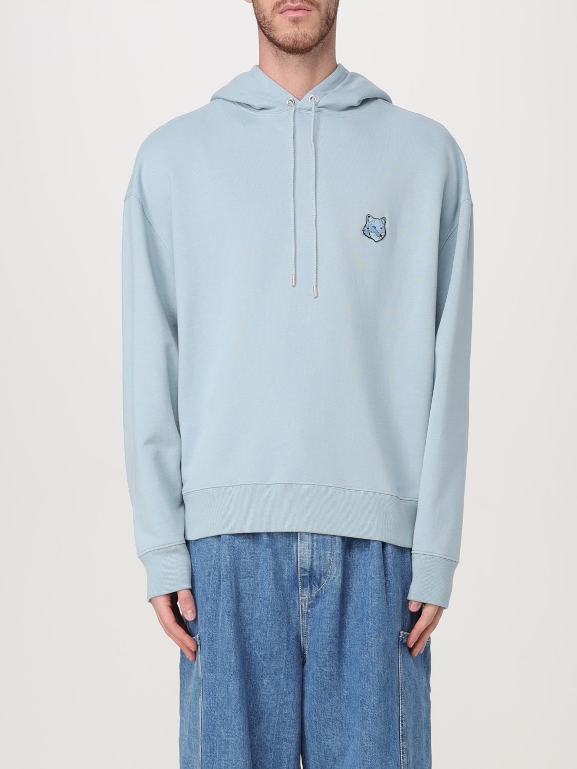 MAISON KITSUNÉ SWEATSHIRT: Sweatshirt men Maison KitsunÉ, Blue - Img 1