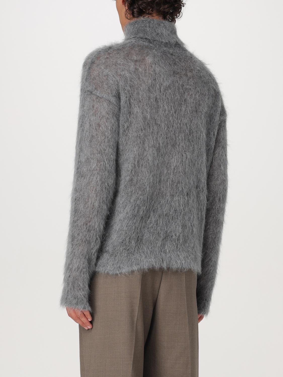 SAINT LAURENT SWEATER: Sweater men Saint Laurent, Grey - Img 3