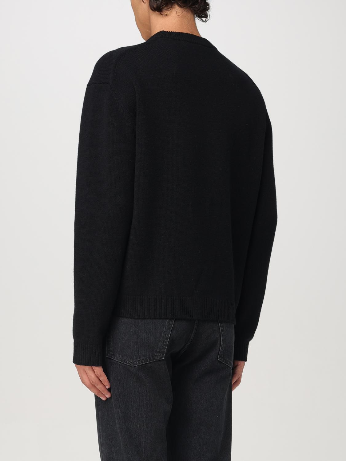 MAISON KITSUNÉ SWEATER: Sweater men Maison KitsunÉ, Black - Img 2