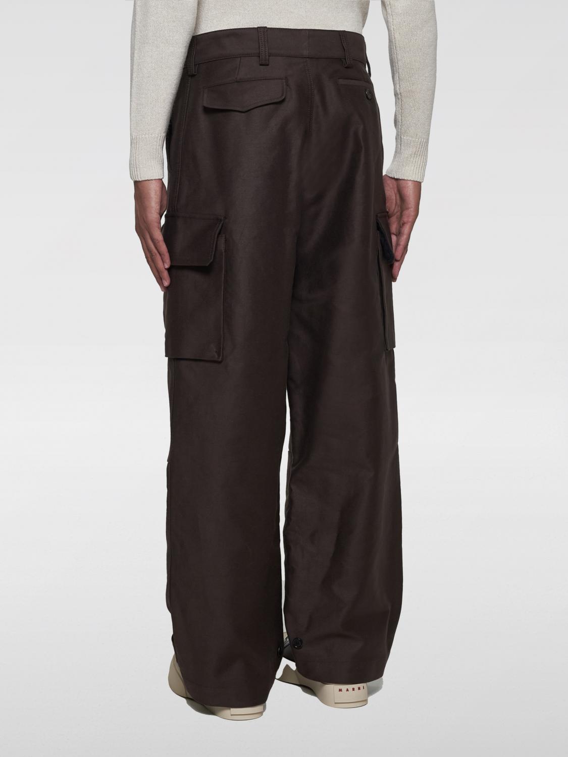 MARNI PANTS: Pants men Marni, Brown - Img 2