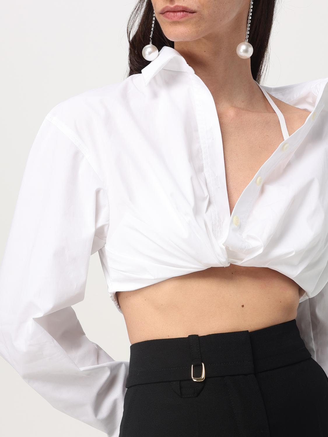 JACQUEMUS SHIRT: Jacquemus women's shirt, White - Img 5