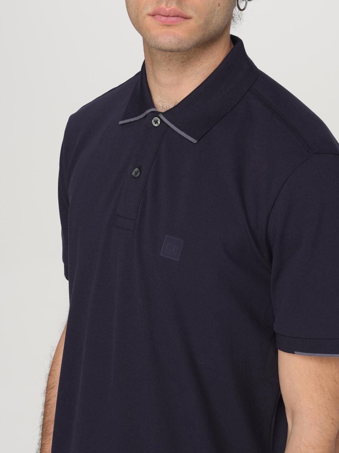 C.P. COMPANY POLO SHIRT: Polo shirt men C.P. Company, Blue - Img 3