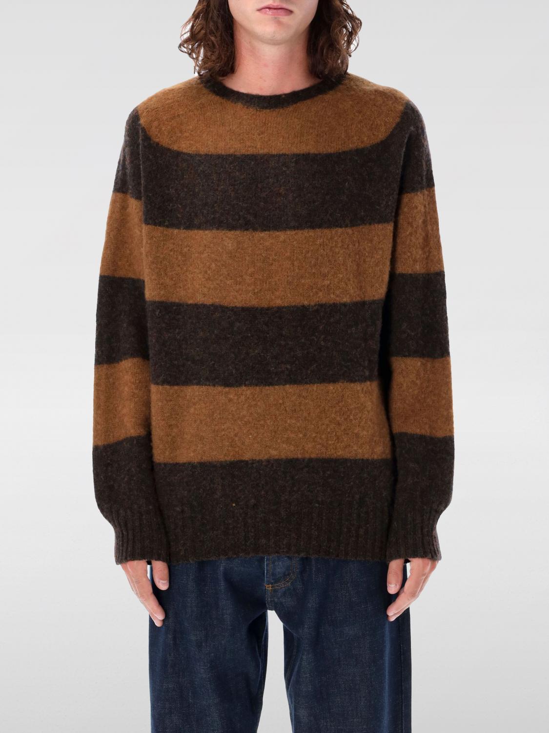 YMC SWEATER: Sweater men Ymc, Brown - Img 1