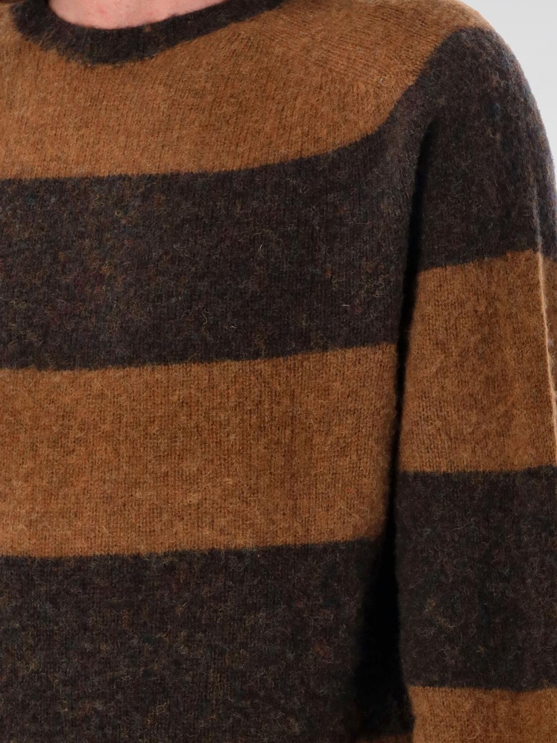 YMC SWEATER: Sweater men Ymc, Brown - Img 3