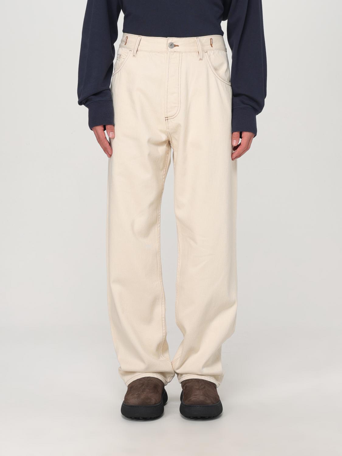 YMC JEANS: Pantalon homme Ymc, Beige - Img 1