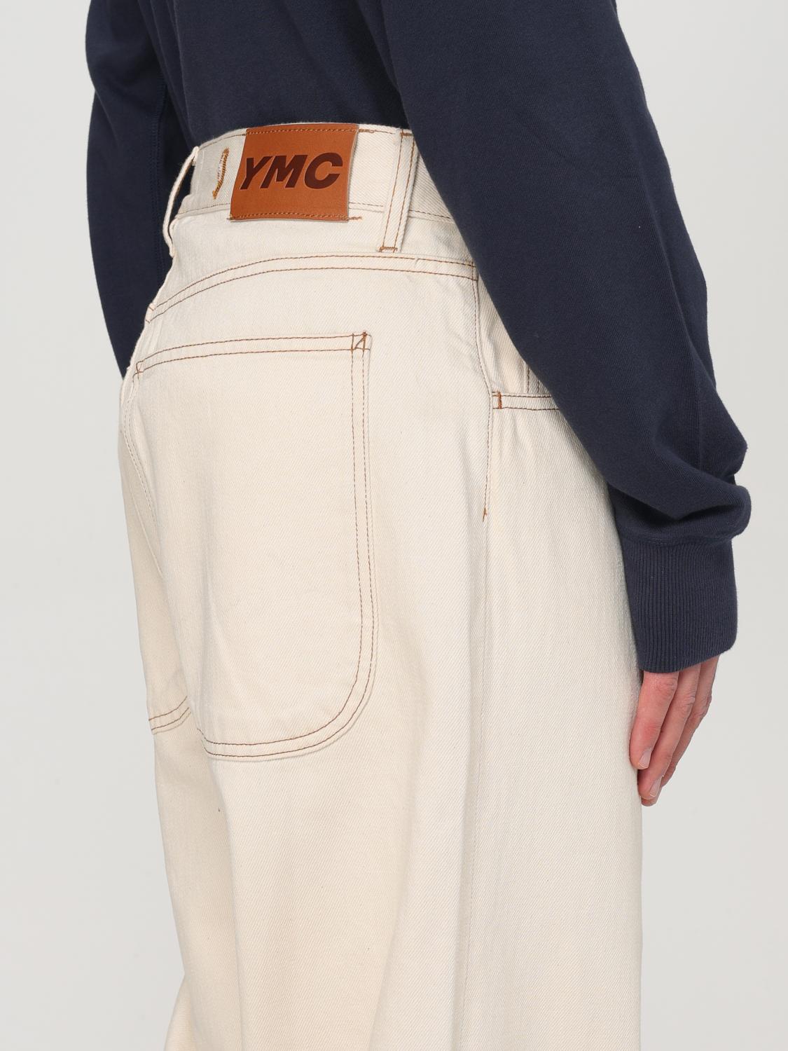 YMC JEANS: Pantalon homme Ymc, Beige - Img 3