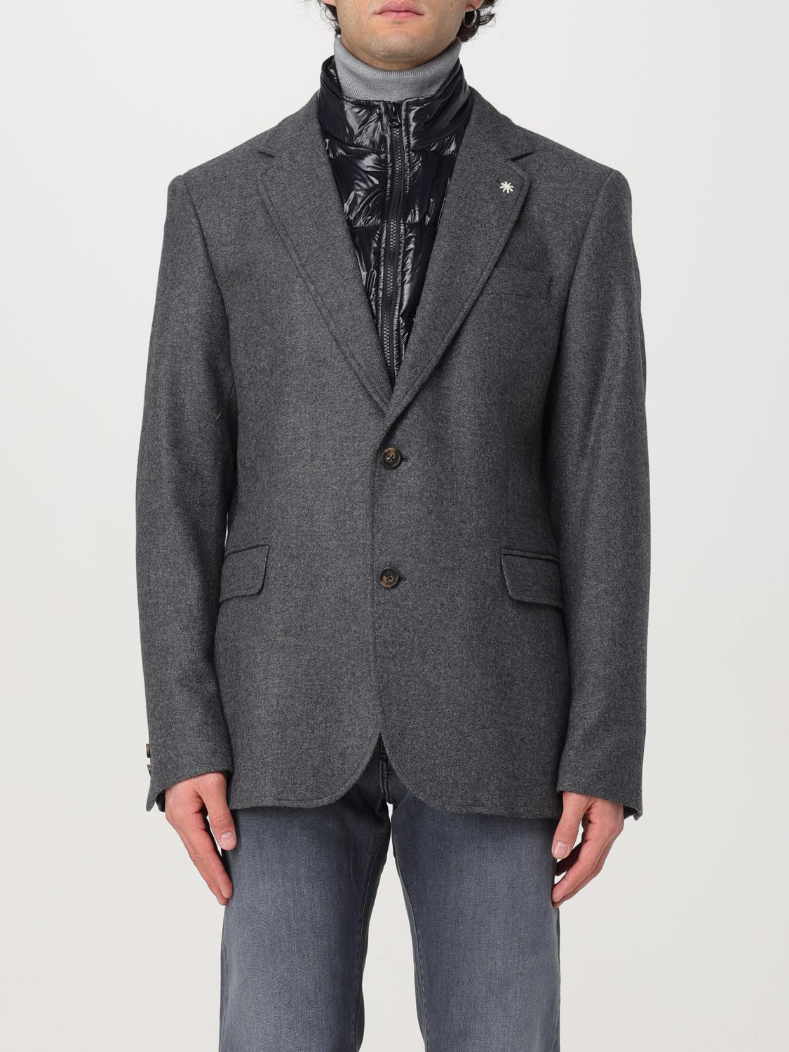 MANUEL RITZ BLAZER: Blazer men Manuel Ritz, Grey - Img 1