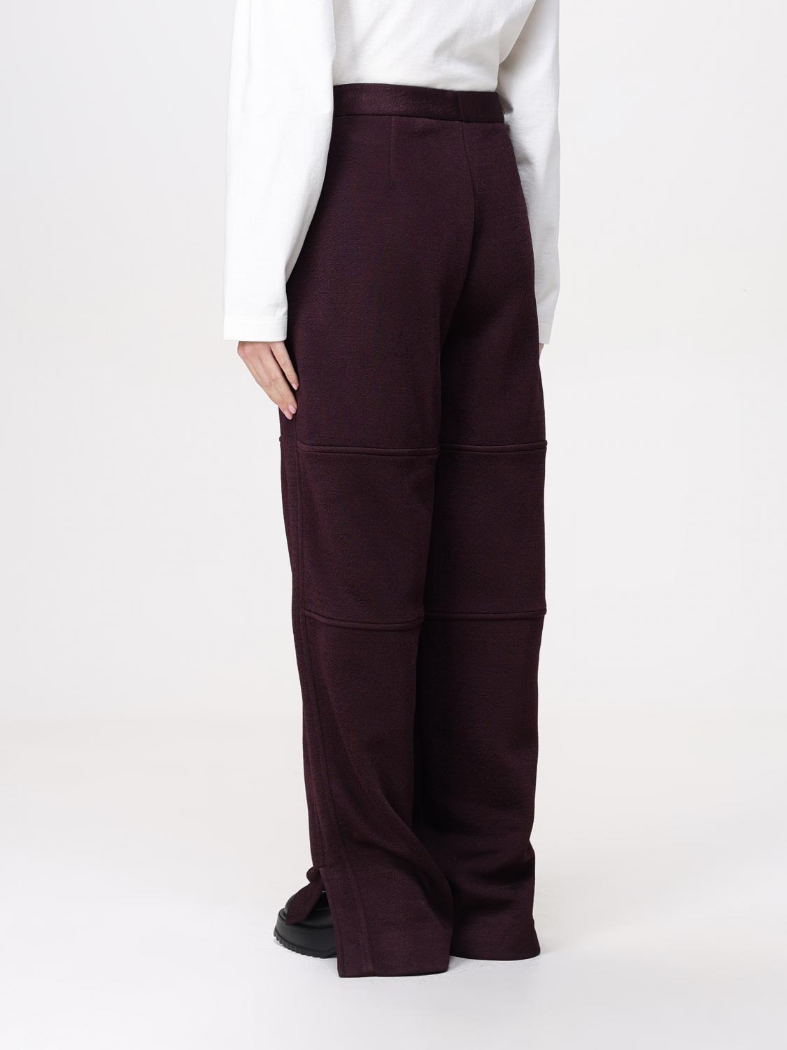 JIL SANDER PANTS: Pants woman Jil Sander, Plum - Img 3